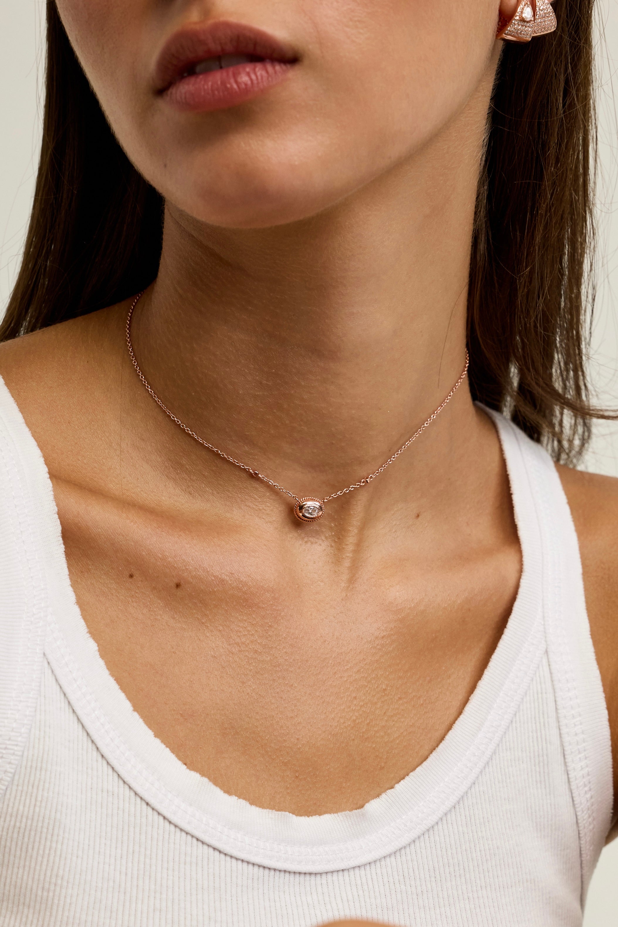 Oval Necklace