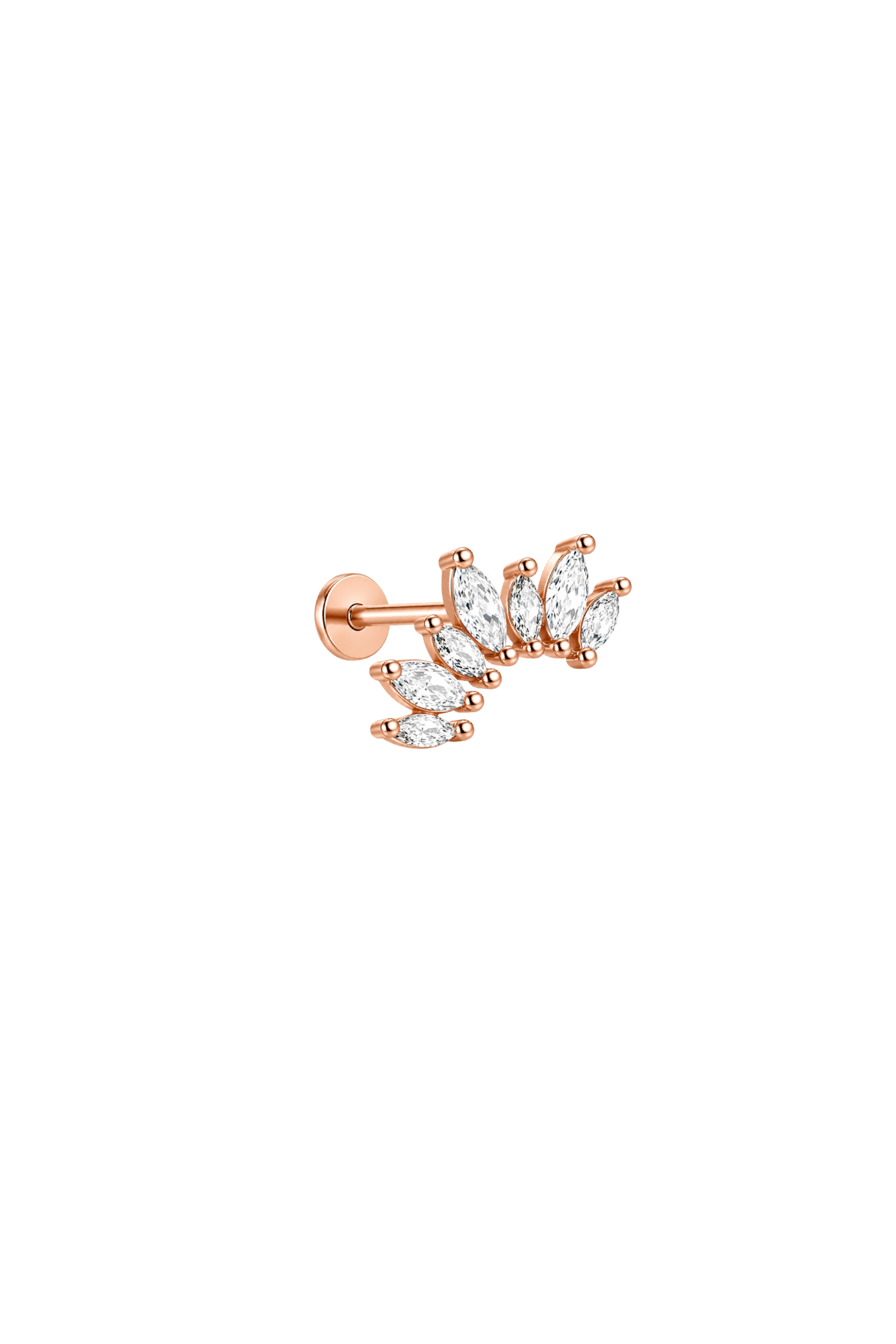 Drop Row Piercing